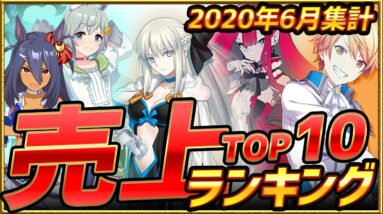 【スマホゲーム】2021年6月ゲームアプリ売上ランキングベスト10！【セルラン】