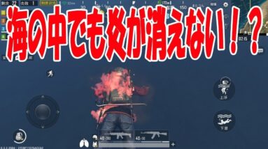 『火炎瓶の炎が消えない！？』公式スマホ版PUBGを先行プレイ！チャンネル登録で延長します！！※ダウンロードリンク有ります！！