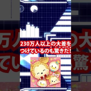 【アプリゲーム】ツムツム人口○○万人！？ #Shorts