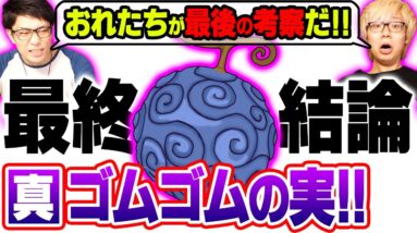 全てわかった…!!これまでのゴムゴムの実に関する説から判明した事実がヤバい!!!【 ワンピース 考察 】 悪魔の実 重要