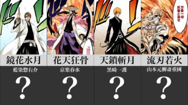 【BLEACH】最強の斬魄刀ランキングTop10！強すぎる能力の始解・卍解の中から1位に輝いたのは...【ブリーチ】