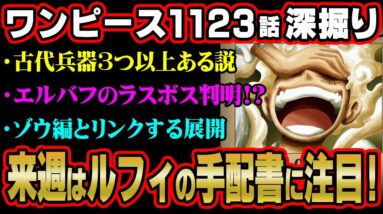 最新話は伏線だらけ！ルフィの手配書がとんでもないことになる…！？※ネタバレ 注意【 ワンピース 考察 最新 1123話 】