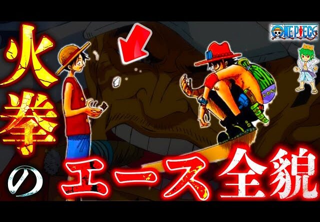 【ONE PIECE】エースの全5つの謎解明...メラメラの実の"覚醒"&刺青｢ASCE｣の意味&七武海"ハナフダ"との関係...※考察&ネタバレ注意