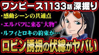 ついにサウロと再会！ただ、ヤバすぎる違和感にお気付きか…ロビン誘拐の展開が間もなく描かれる！？※ネタバレ 注意【 ワンピース 考察 最新 1133話 】