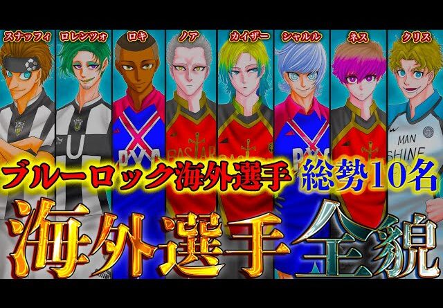 【ブルーロック  年末年始SP】｢新英雄大戦｣で新登場した海外エゴイスト”達！！最強10人の過去＆秘話を徹底考察！！※ネタバレ注意【やまちゃん。】