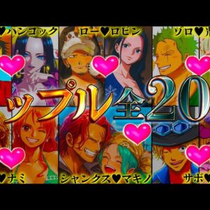 【ONE PIECE クリスマス特別企画】最終話で結婚する全20組カップル！海賊･海軍･革命軍･ワノ国･ミンク族･魚人族などのカップリングを一挙徹底考察※考察&ネタバレ注意【やまちゃん。】