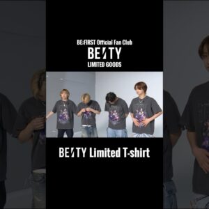 #BwithU BESTY Limited Tシャツ 2024.09.12 Coming soon... #YoureMyBESTY #ユアマイ #BEFIRST #BESTY