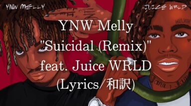 【和訳】YNW Melly - Suicidal (Remix) feat. Juice WRLD (Lyric Video)