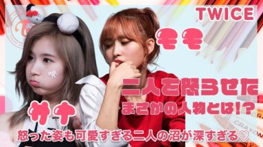 【TWICE】モモとサナを激怒させた人物は！？怒った姿も可愛い日本人メンバーの沼が深い...♡