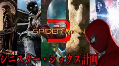 【スパイダーマン】シニスター・シックスのメンバーと実現の可能性【mcu/phase4/spiderman】