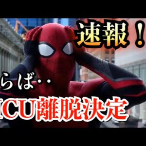 【スパイダーマン】MCU離脱決定！D23にて離脱を示唆するコメント発表【mcu】
