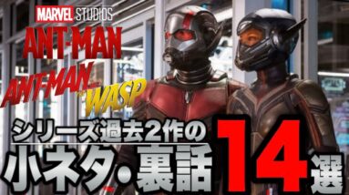 【アントマン&ワスプ】過去２作の劇中の小ネタ・裏話14選解説【mcu/マーベル/marvel/アベンジャーズ/ssu】