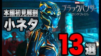 【ブラックパンサー:ワカンダフォーエバー】気づいた？劇中の小ネタ13選解説※ネタバレあり【mcu/ssu/マーベル/アベンジャーズ】