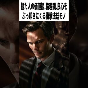 【辛口採点】映画『陪審員２番』の評価は？｜U-NEXT×クリントイーストウッド×ニコラスホルト【感想レビュー】 #shorts