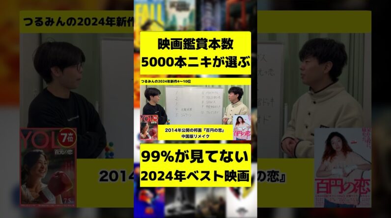 あなたの2024年ベスト新作映画は？ #shorts #netflix