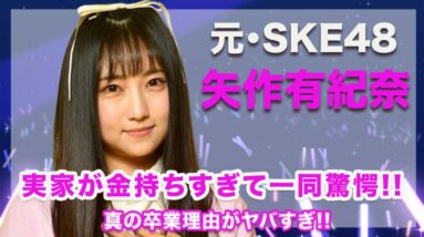 元・SKE48・矢作有紀奈の実家が金持ちすぎてヤバい...！真の卒業理由に涙腺崩壊...！