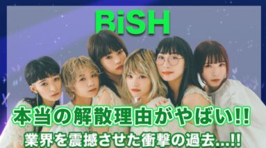 BISHの本当の解散理由に一同驚愕...！業界を震撼させた衝撃的な過去で解散は仕組まれていた...？